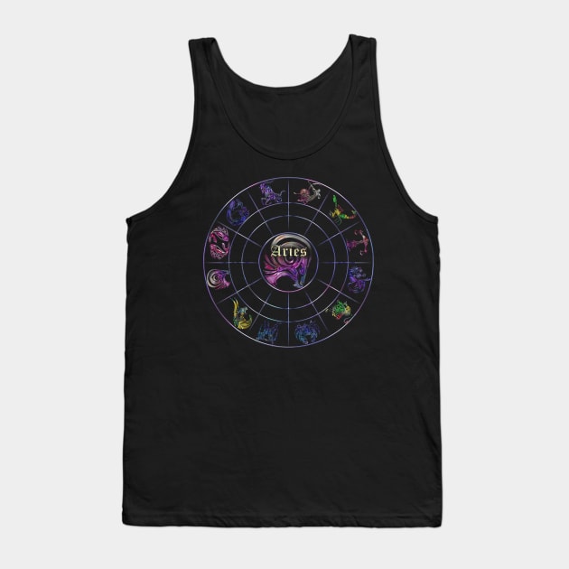 New zodiac 12 in 1 - Aries Tank Top by INDONESIA68